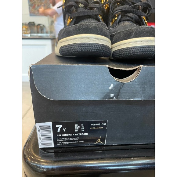 Air Jordan 4 Retro GS Royalty Sz 7 - Picture 7 of 8